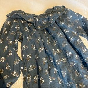 Quincy Mae Blue Floral Dress